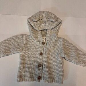 Carter’s Bear Cardigan for baby Sz 9 mon